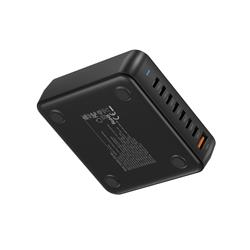 PDT-003 170W 8-Port Smart Charging Station with 7 USB-C and 1 USB-A wi