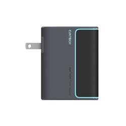 CUKTECH 100W 3-Port GaN Wall Charger with 5 Ft 240W Cable
