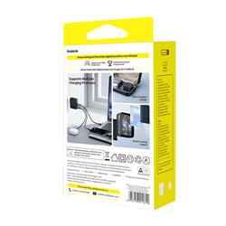 Baseus 100W 3-Port GaN Display Wall Charger with 100W C to C cable