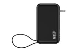 iCAN 3-in-1 10000mAh 65W Portable Charger w/ Type-C Built-in Cable