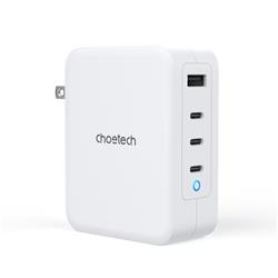 Choetech Chargeur GaN PD 4 ports 130W