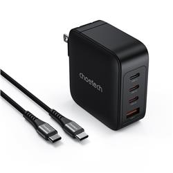 Choetech 140W 4-Port GaN PD Charger with 3.3ft 240W USB-C Cable