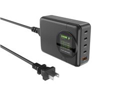 iCAN PDT-005 240W 5-Port LED Display GaN Charger