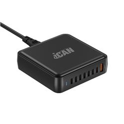 PDT-003 170W 8-Port Smart Charging Station with 7 USB-C and 1 USB-A wi