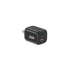 PD-152 60W 2-Port GaN AVS PD3.2 USB-C Wall Charger with 3.3ft 100W USB