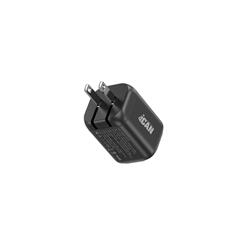 PD-152 60W 2-Port GaN AVS PD3.2 USB-C Wall Charger with 3.3ft 100W USB