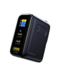 Baseus 100W 3-Port GaN Display Wall Charger with 100W C to C cable