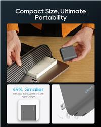 CUKTECH 65W 3-Port PD Wall Charger