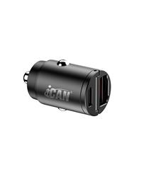 iCAN Chargeur de voiture à double port de 65 W