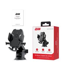 iCAN H043 Universal Car Mount Stand with 360 Degree Adjustment