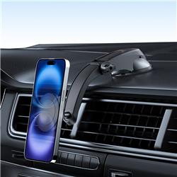 iCAN H137+G17 Support magnétique réglable pour téléphone portable à fi