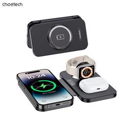 Choetech 3-in-1 Magnetic Wireless Charger