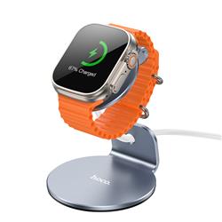 HOCO Porte-charge pour iWatch, Support de bureau pour iWatch, Gris