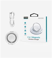 Choetech 2-in-1 15W Magnetic Wireless Charger with Kickstand