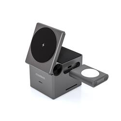 Choetech 3-in-1 15W Magnetic Wireless Charger, Removable Watch Charger