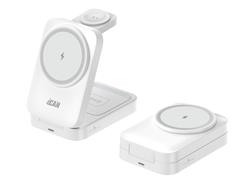 iCAN 3-in-1 15W Magnetic Foldable Wireless Charging Stand