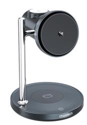 Choetech Chargeur sans fil pliable 4-en-1 Qi2.2 de 15W