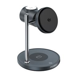Choetech Chargeur sans fil pliable 4-en-1 Qi2.2 de 15W