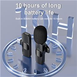 Microphone cravate sans fil iCAN PM-K9