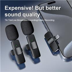 Microphone cravate sans fil iCAN PM-K9