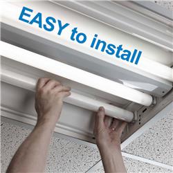 Lungo LED15-Watt 4 ft. Linear T8 Plug and Play LED Tube Light Bulb (Type A), 120-277V, Warm White 3500K ( 30 Packs)