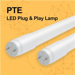 Lungo LED15-Watt 4 ft. Linear T8 Plug and Play LED Tube Light Bulb (Type A), 120-277V, Cool White 4000K (30 packs)