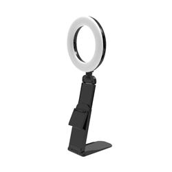 iCAN 5" Portable Mini LED Selfie Ring Light，3 Color Modes