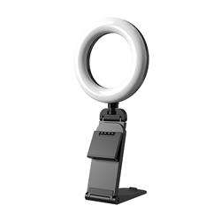 iCAN 5" Portable Mini LED Selfie Ring Light，3 Color Modes