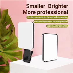 Lampe de vidéoconférence portable à LED iCAN 80 pour selfies(Open Box)