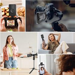 Lampe de vidéoconférence portable à LED iCAN 80 pour selfies(Open Box)
