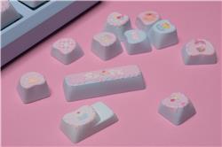 GAOXD Heart-Shaped PBT Dye Sub OEM Profile Keycaps