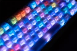 GAOXD Silicone Silicone Silk Print Cherry Profile Keycaps