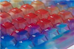 GXD Touche Explosion de couleur, transparente brumeuse