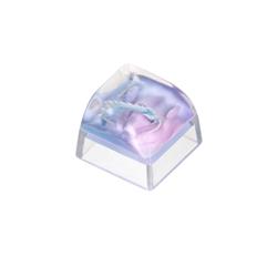 Keychron Magic Animal Resin Artisan Keycap-Purple Dragon