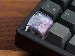 Keychron Magic Animal Resin Artisan Keycap-Purple Dragon