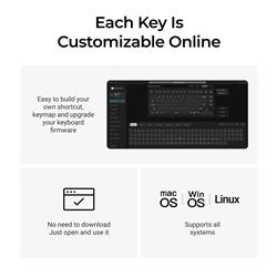 Keychron Q1 Ultra 75 % Clavier Interrupteurs tactiles