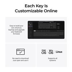 Keychron V6 Ultra Full Size Keyboard Linear switches