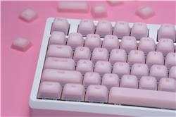 GAOXD Silicone Silicone Silk Print Cherry Profile Keycaps