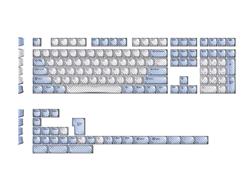 GAOXD Magic Wave ABS+PC Laser ASA Profile Keycaps