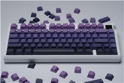 GAOXD Nuit urbaine Touches en PBT Double-shot de profil Cherry