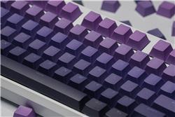 GAOXD Nuit urbaine Touches en PBT Double-shot de profil Cherry