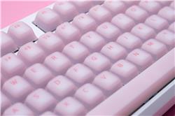 GAOXD Silicone Silicone Silk Print Cherry Profile Keycaps