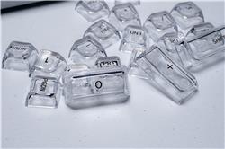 GAOXD Magic Finger PC Silk Screen ASA Profile Keycaps
