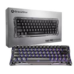GravaStar Mercury V60 Pro 60% HE Magnetic Switch Keyboard