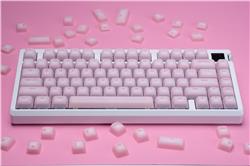 GAOXD Silicone Silicone Silk Print Cherry Profile Keycaps