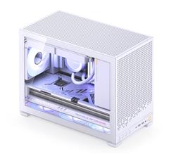 Boîtier PC Micro-ATX JONSBO D32 PRO, blanc(Open Box)