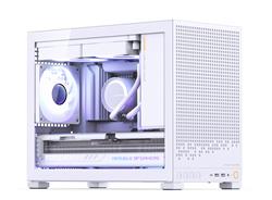 Boîtier PC Micro-ATX JONSBO D32 PRO, blanc(Open Box)