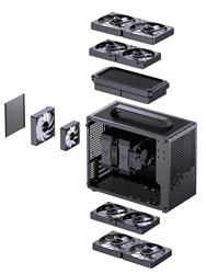 JONSBO Z20 BLACK Micro-ATX Computer Case