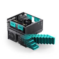 Boîtier PC NAS JONSBO N5, boîtier NAS(Open Box)