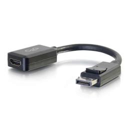 daptateur convertisseur C2G DisplayPort mâle vers HDMI femelle (noir) - 8 pouces